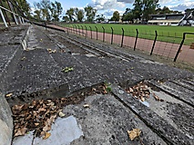 Ein Stadion mit rustikalem Charme in Eisenhüttenstadt