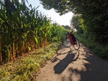Von Wittstock auf dem Müritz-Radrundweg um das 