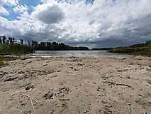 Traumstrand mit Picknickplatz am Seddiner See 