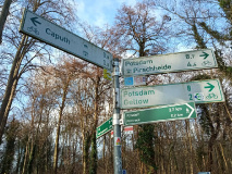 Baumgartenbrücke - Bahnhof Caputh