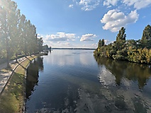 Von der Baumgartenbrücke in Geltow zum Bahnhof Caputh