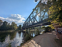 Von der Baumgartenbrücke in Geltow zum Bahnhof Caputh