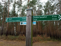 Flottstelle - Huteeichenweg - Wietkiekenberg - Ferch