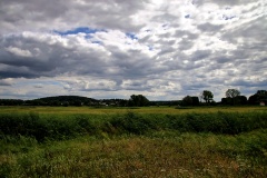 Blick vom Havelradweg auf Deetz