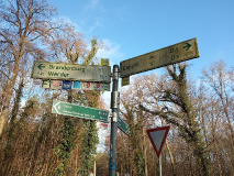 vom Bahnhof Caputh zur Baumgartenbrücke