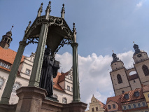 Tetzelkasten und Thesentür