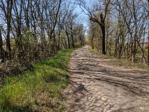 Weg von Gröben nach Tremsdorf über die Nuthe