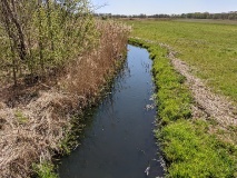 Weg von Gröben nach Tremsdorf über die Nuthe
