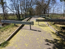 Weg von Gröben nach Tremsdorf über die Nuthe 