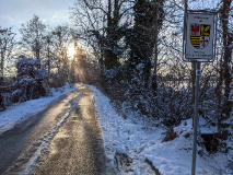 Traumhafte Winterwanderung rund um den Blankensee