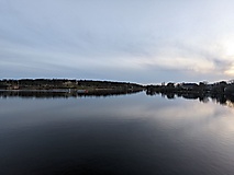 von der Glienicker Brücke nach Nikolskoe und zur Anlegestelle der Pfaueninsel-Fähre