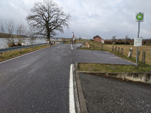 Aussicht auf die Elbe vom früheren Grenzturm in Lenzen