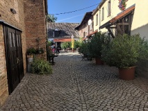 Von Wangen auf dem Unstrutradweg über Nebra nach Freyburg