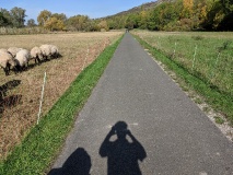 Von Wangen auf dem Unstrutradweg über Nebra nach Freyburg