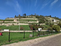 Von Wangen auf dem Unstrutradweg über Nebra nach Freyburg